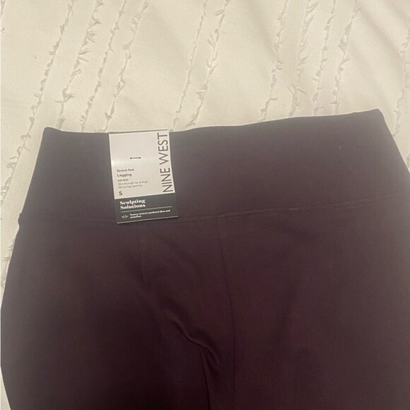 Nine West Plum Purple Pull-On Dress Pants Size Small NWT - Picture 4 of 8